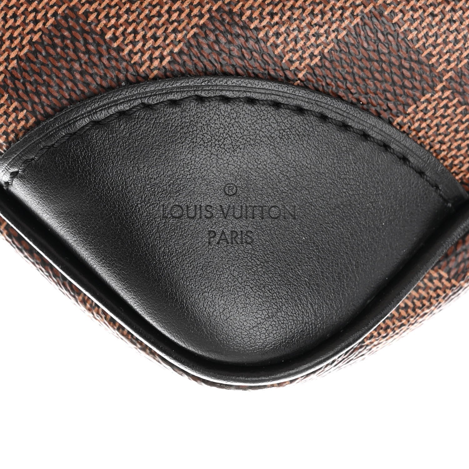 Louis Vuitton Damier Ebene Odeon MM Black 6 of 11