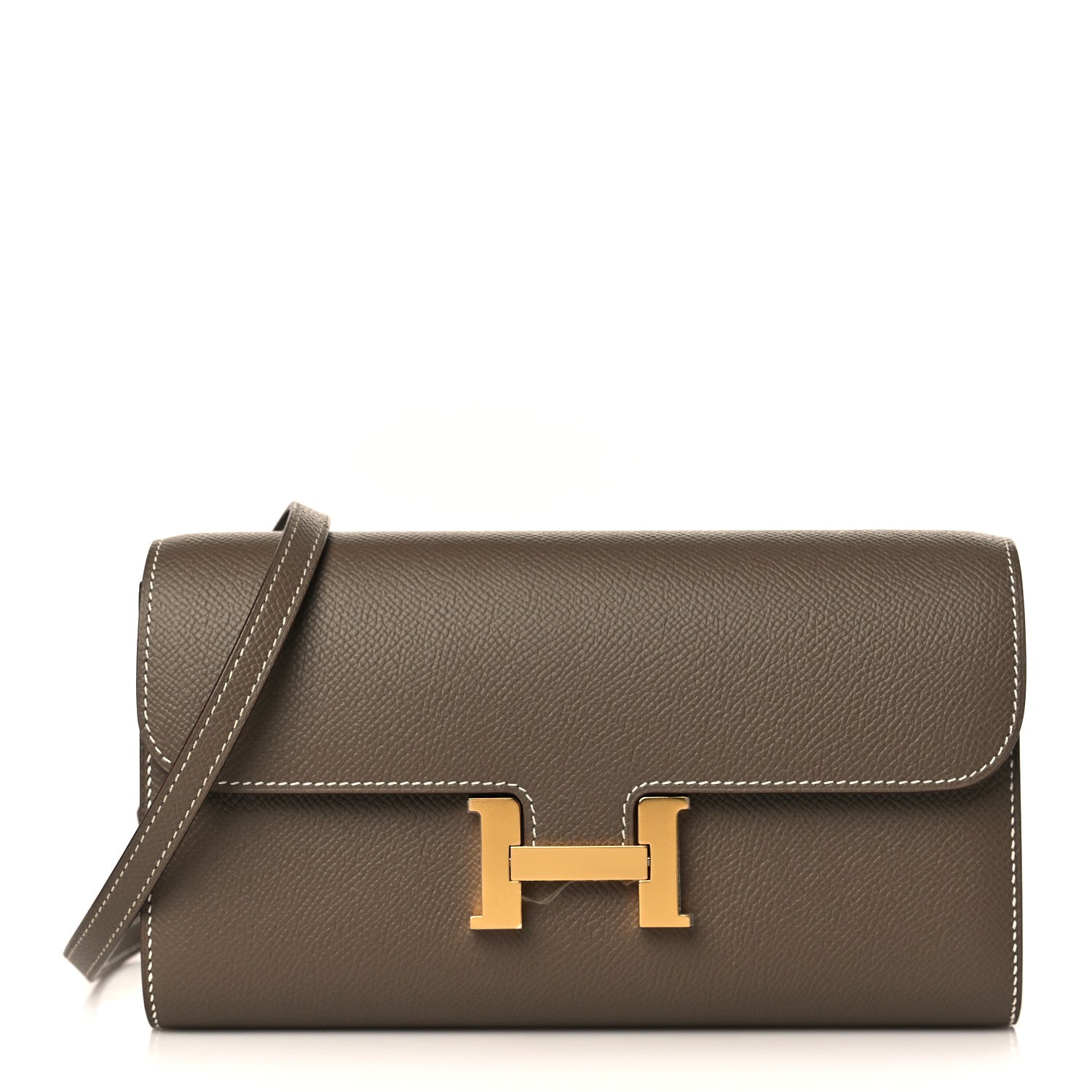 Hermes Epsom Constance Long To Go Wallet Etoupe 1 of 9