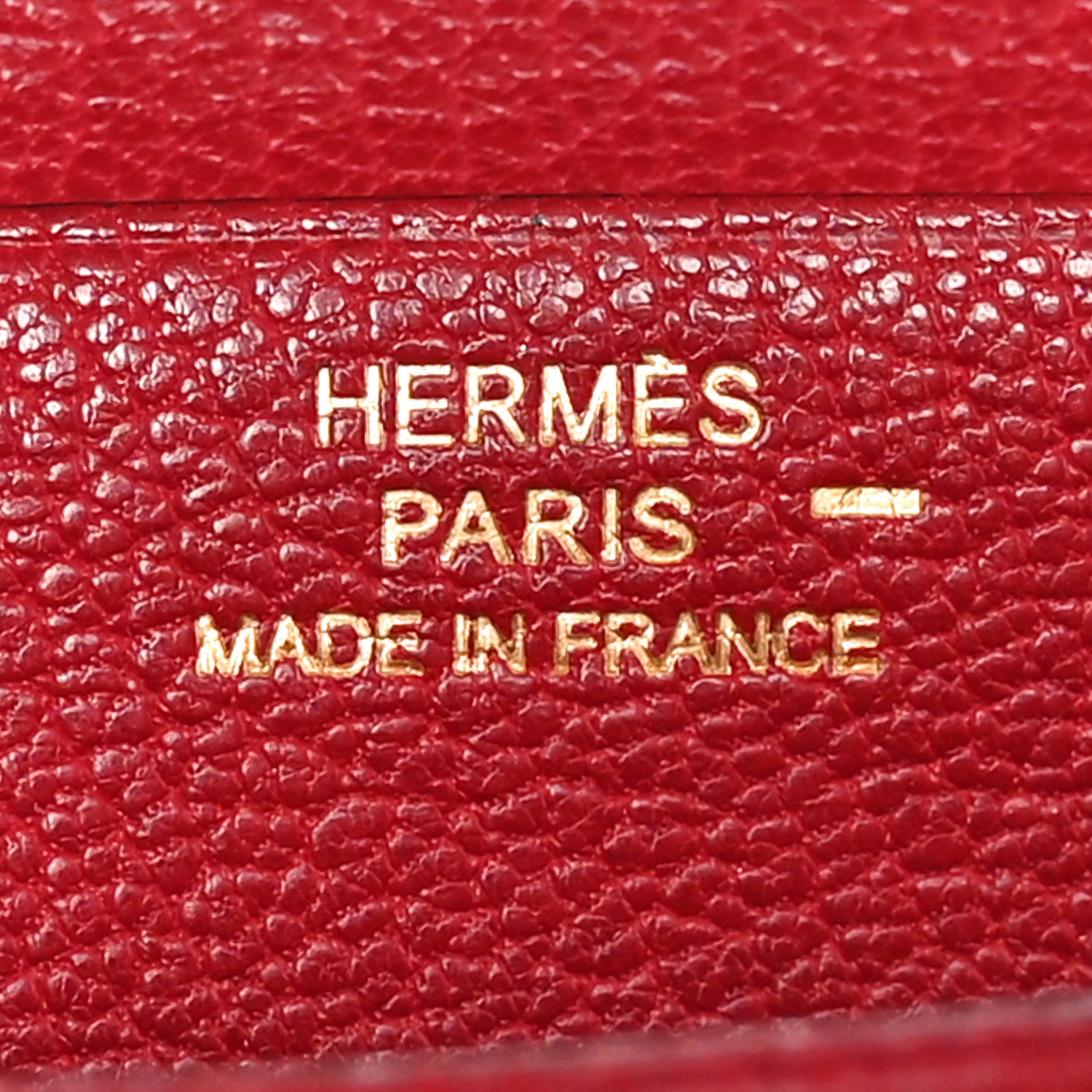 Hermes Lizard Bearn Gusset Wallet Rubis 7 of 10