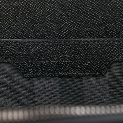 Burberry Grainy Calfskin Document Case Black 6 of 7