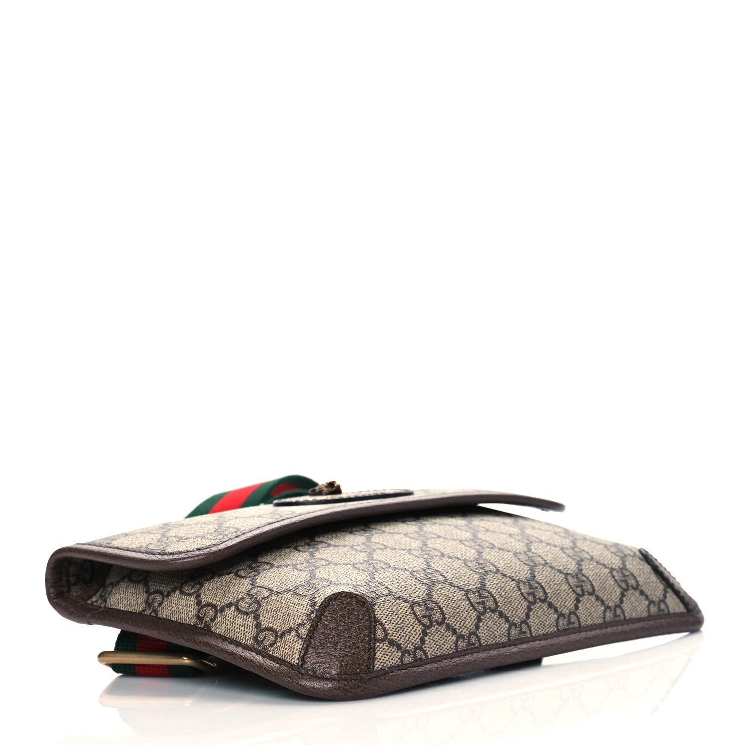 Gucci GG Supreme Monogram Neo Vintage Web Belt Bag Brown 4 of 10