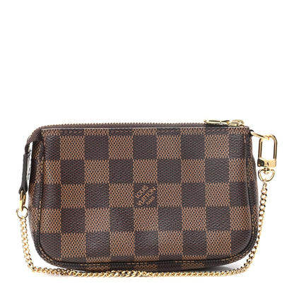 Louis Vuitton Damier Ebene Mini Pochette Accessories 1 of 7