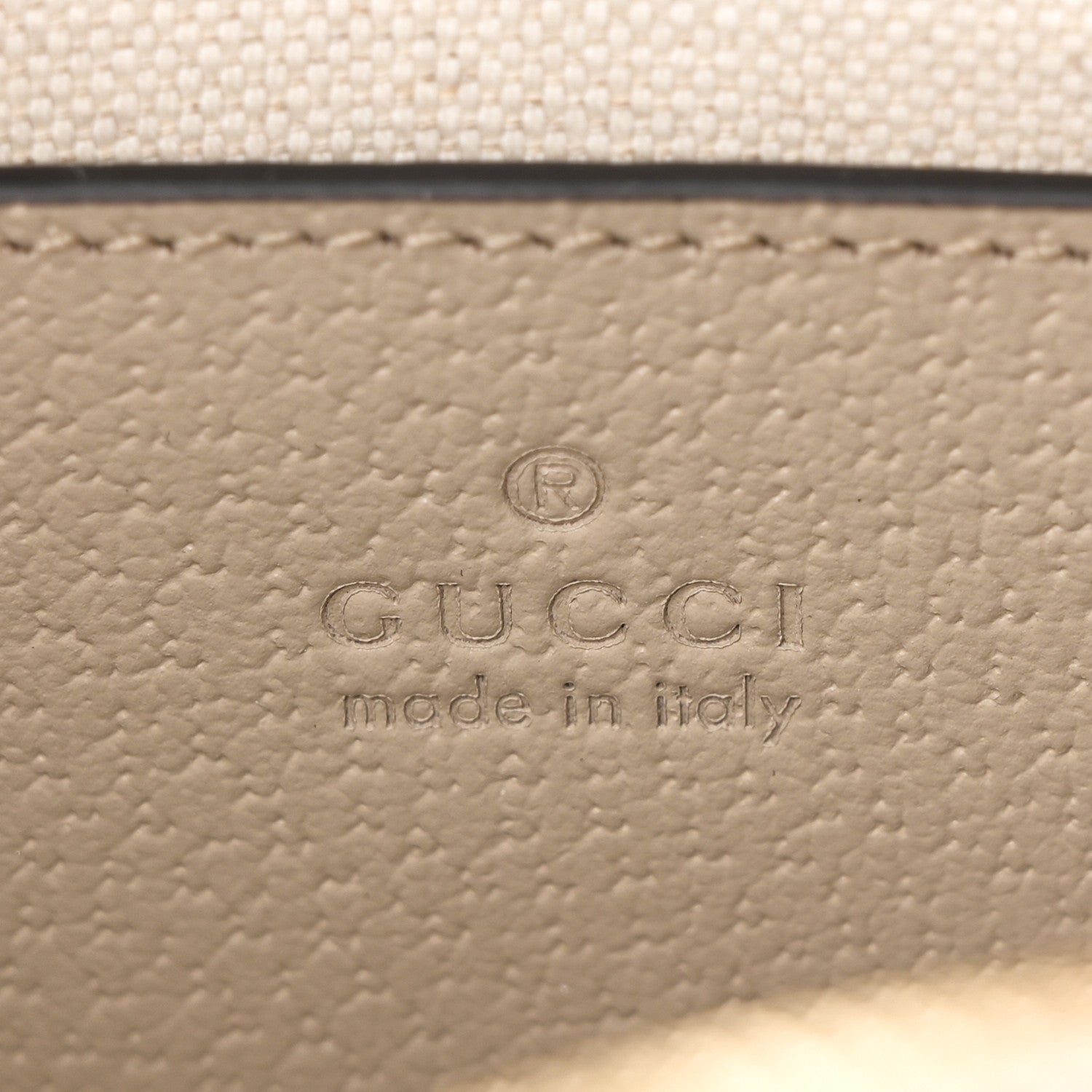 Gucci GG Supreme Monogram Textured Dollar Calfskin Mini Ophidia Shoulder Bag Beige Mystic White Oatmeal 6 of 10