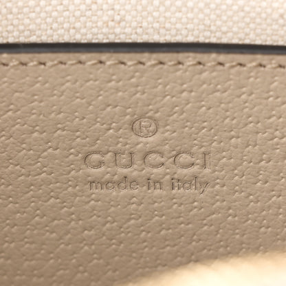 Gucci GG Supreme Monogram Textured Dollar Calfskin Mini Ophidia Shoulder Bag Beige Mystic White Oatmeal 6 of 10