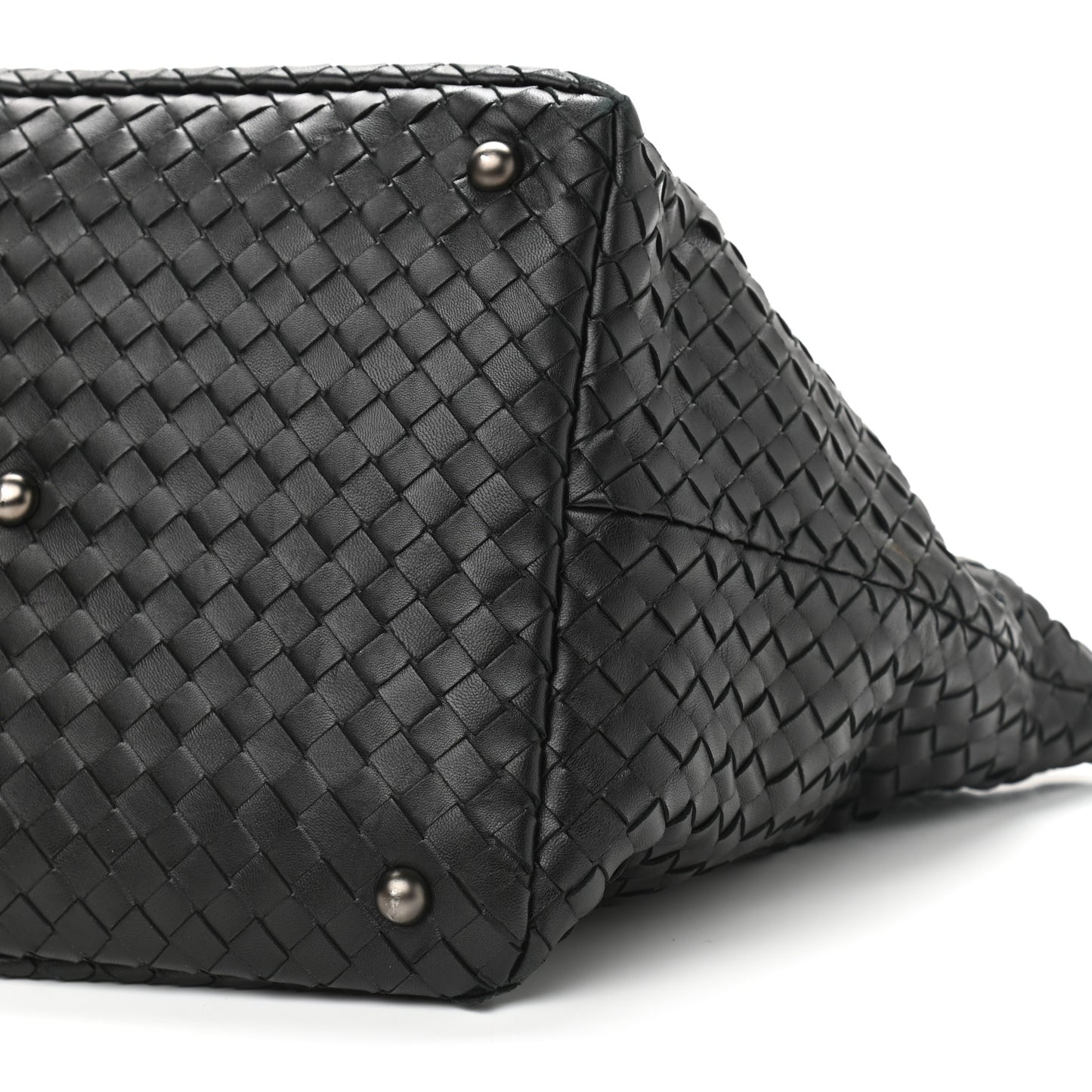 Nappa Intrecciato Tote Black