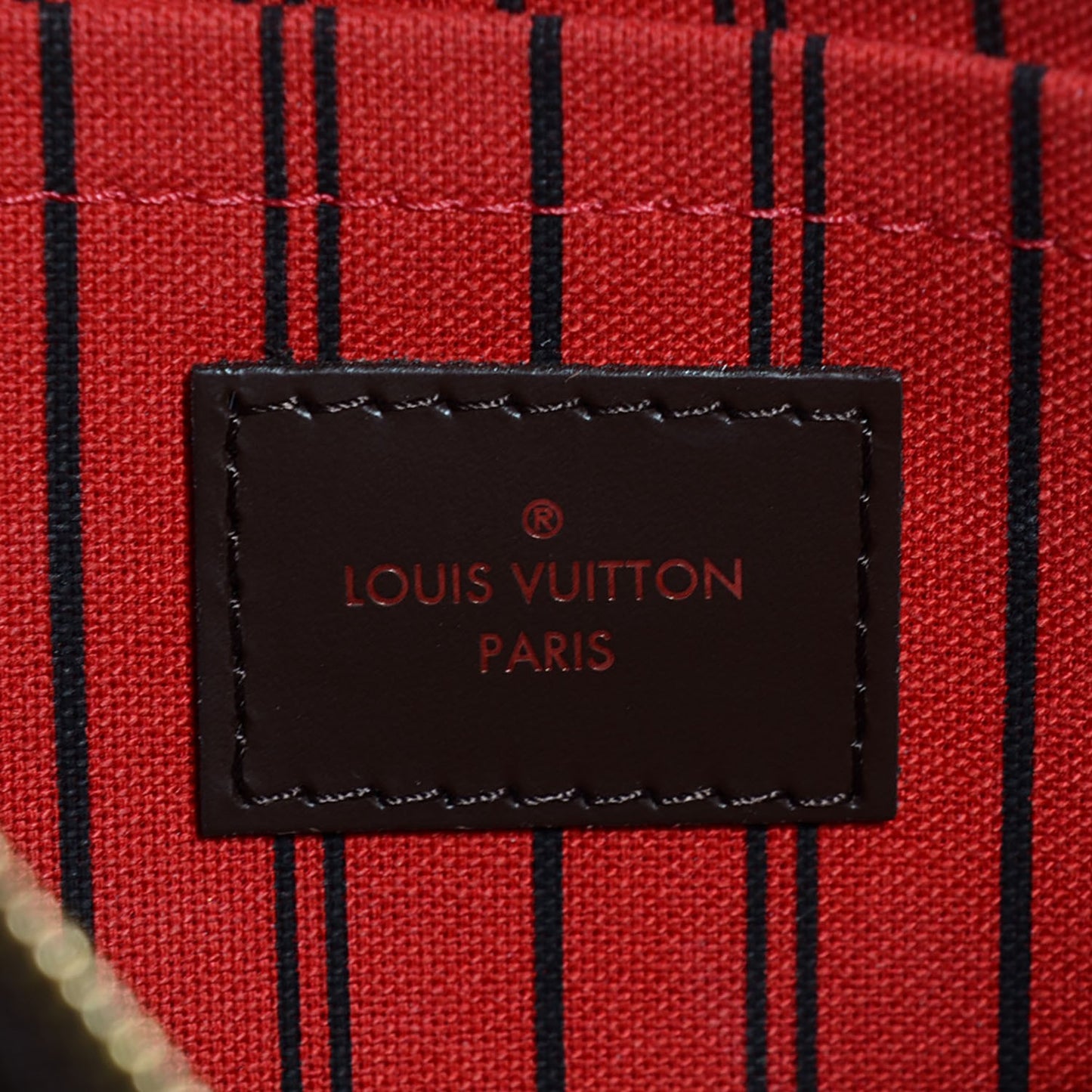 Damier Ebene Neverfull MM GM Pochette