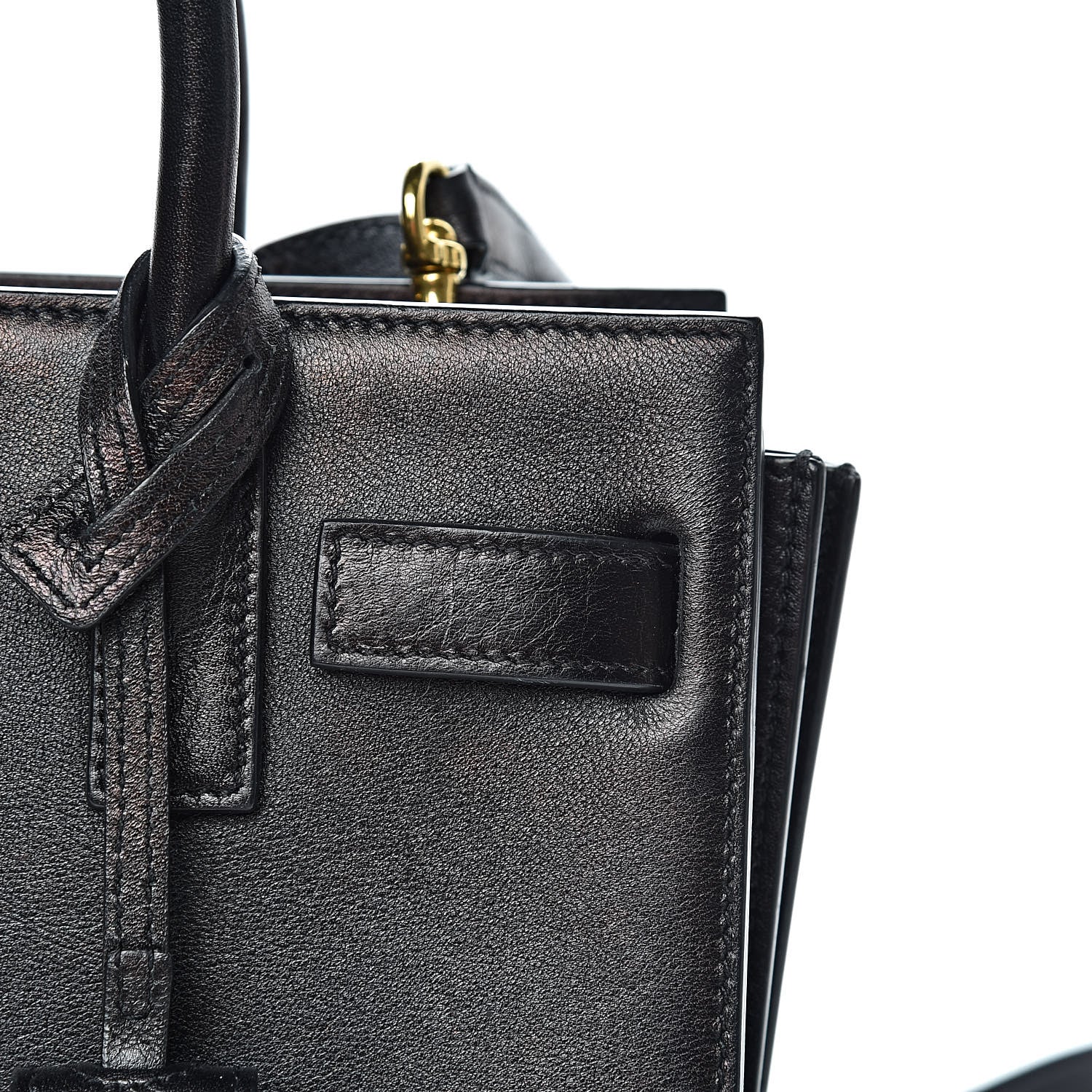 Saint Laurent Calfskin Nano Sac de Jour Black 15 of 22