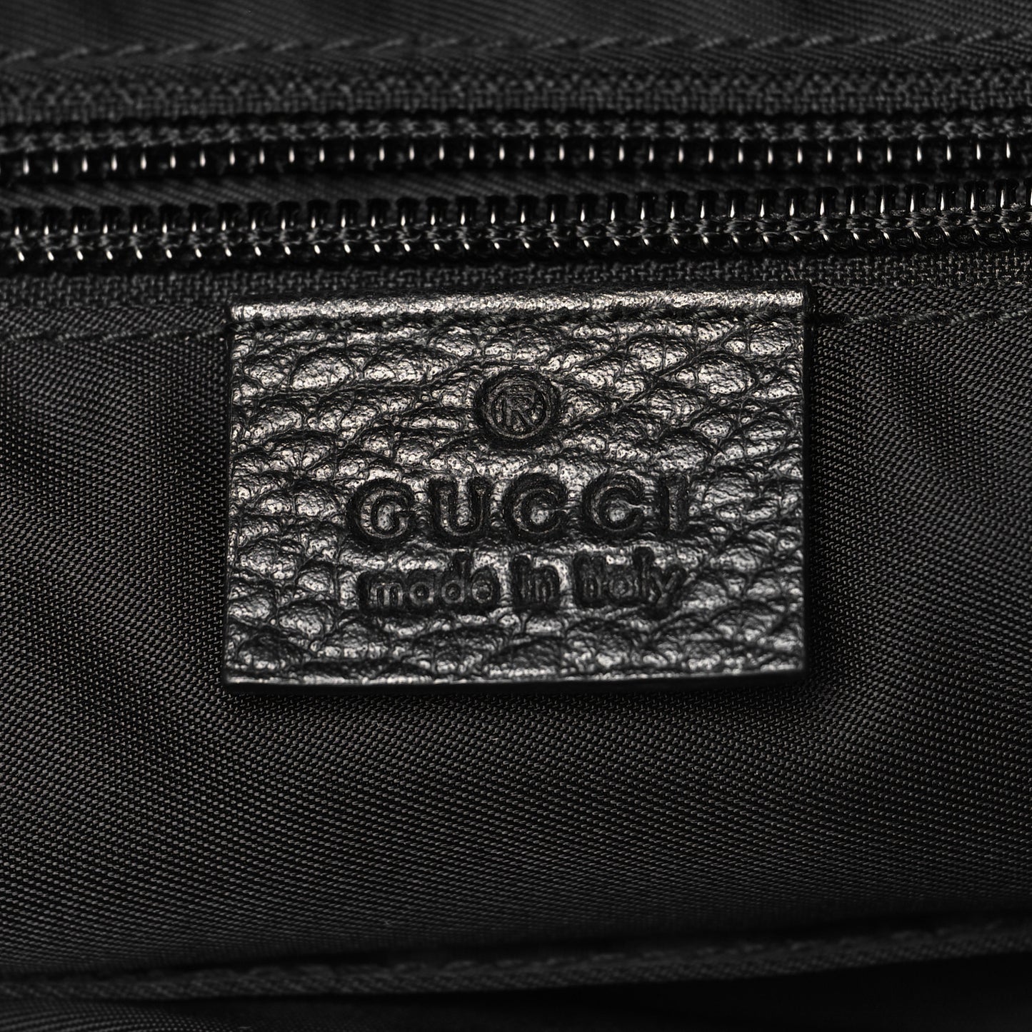Nylon Monogram Medium Light Double Buckle Backpack Black