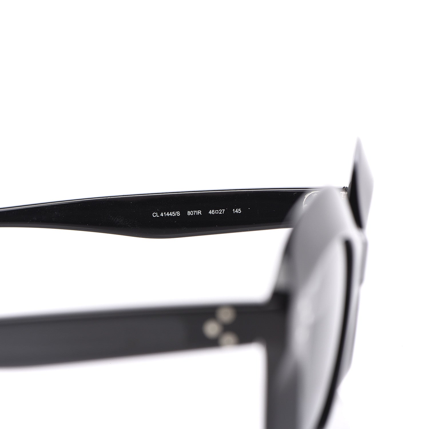 Celine Acetate Lola Sunglasses CL 41445/S Black 5 of 6