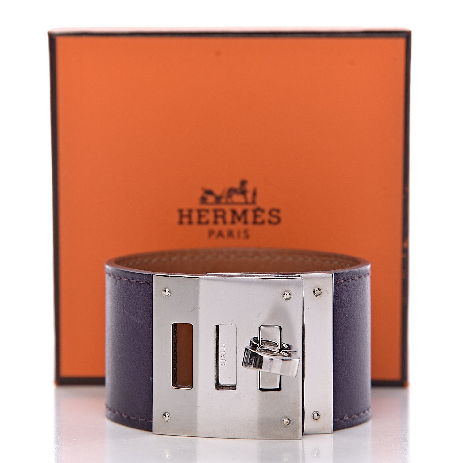 Hermes Swift Kelly Dog Bracelet Iris 8 of 8
