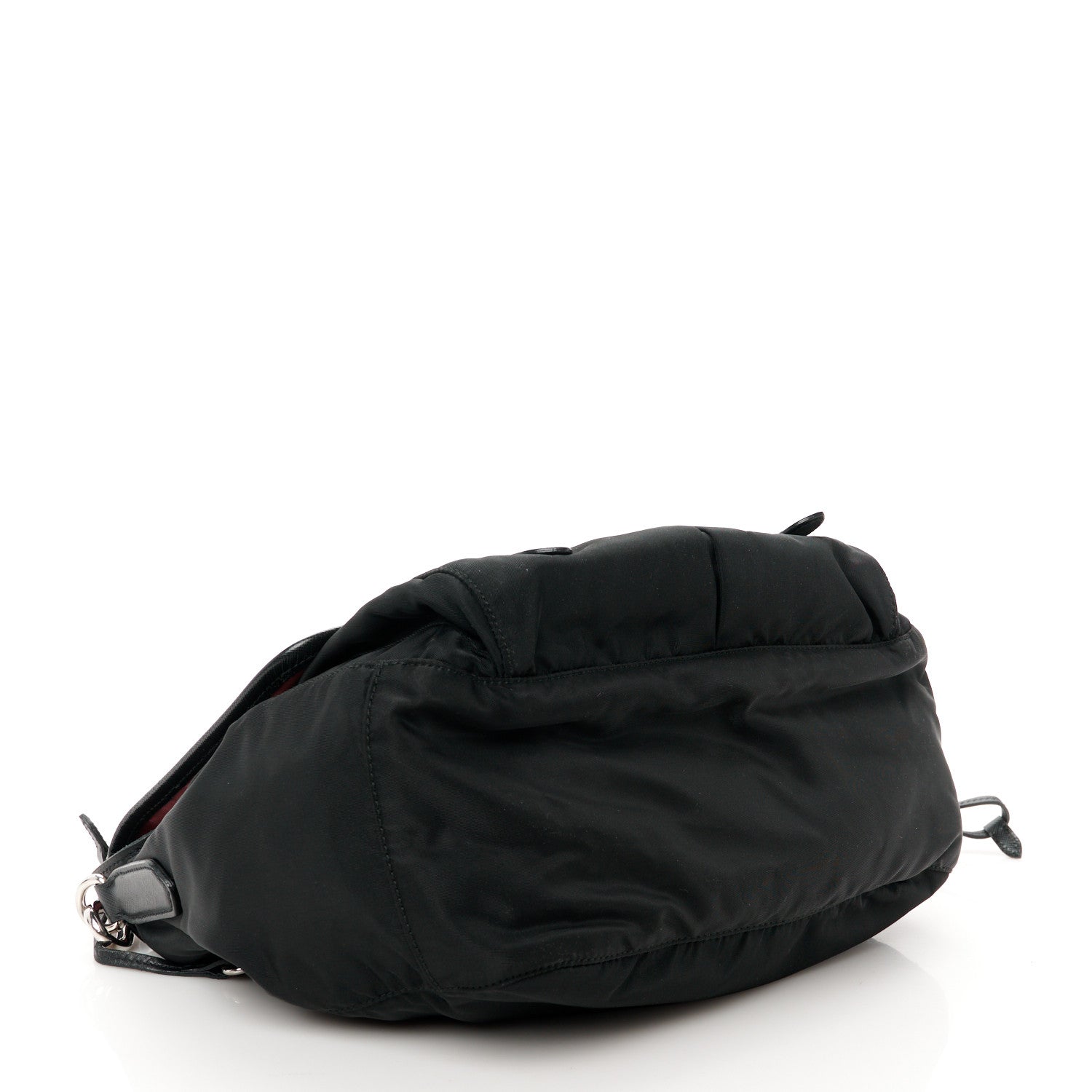 Prada Nylon Vela Sport Saffiano Messenger Bag Black 4 of 11