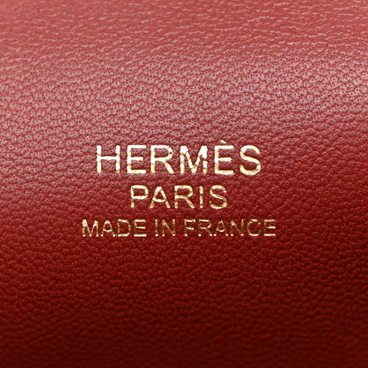 Hermes Evercolor Verso Toolbox 26 Capucine Rouge H 6 of 9