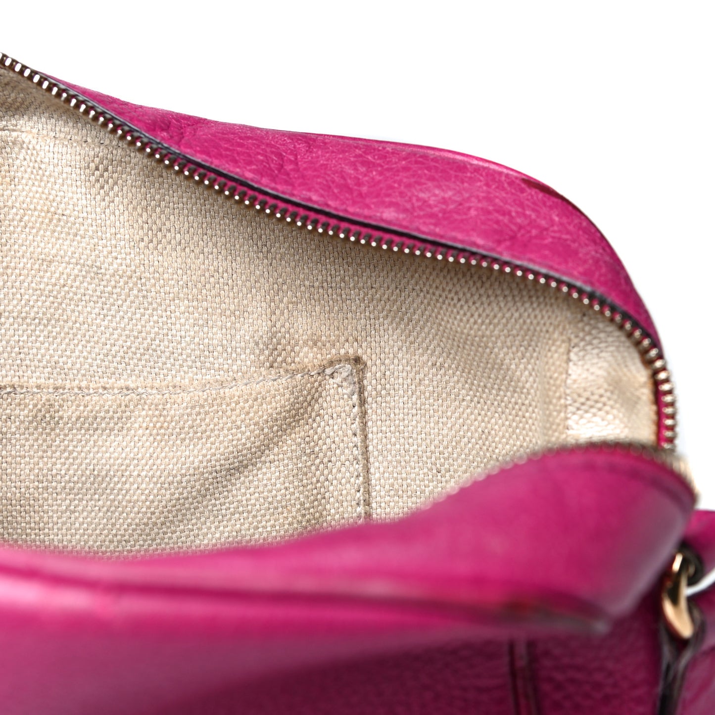 Cellarius Calfskin Small Soho Disco Bag Bright Bouganville