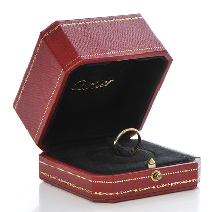 Cartier 18K Yellow Gold Band Ring 50 5.25 11 of 11