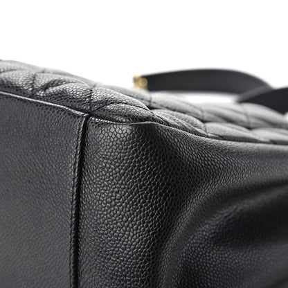 Chanel Caviar Quilted Grand Shopping Tote GST Black 11 of 11