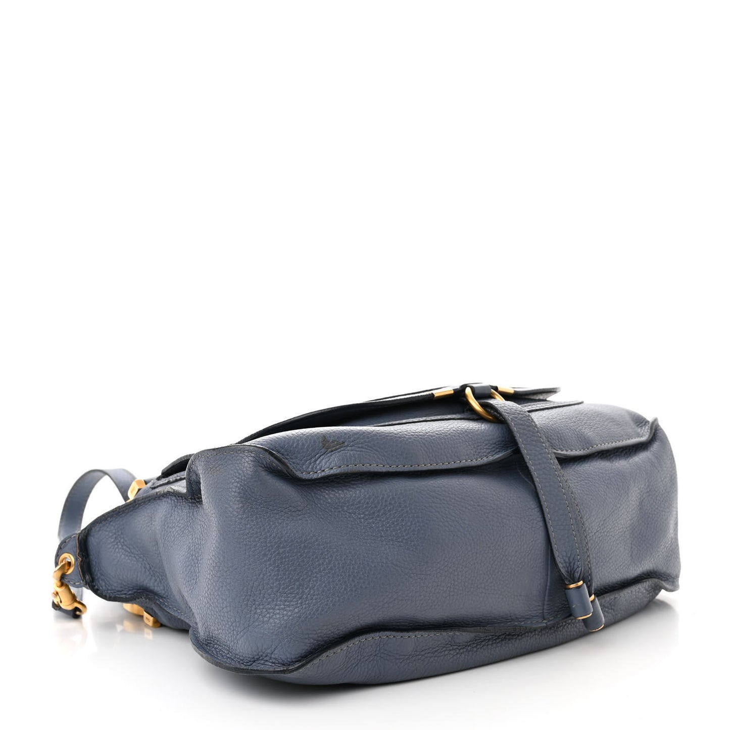 Calfskin Medium Marcie Satchel Cloudy Blue
