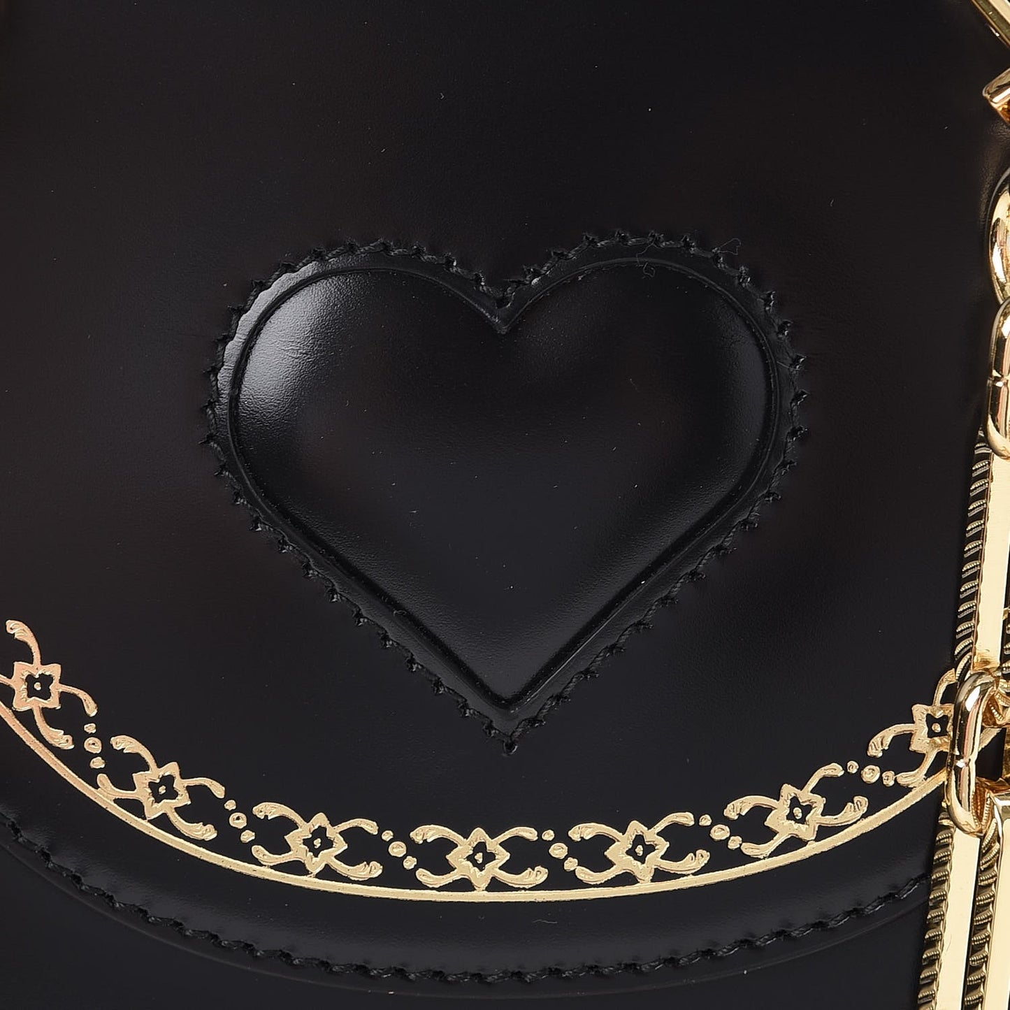 Calfskin Bamboo Medium Thiara Top Handle Bag Black