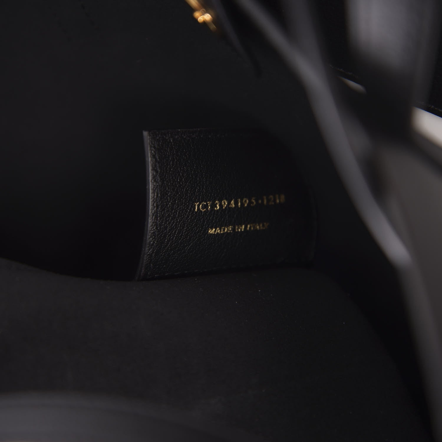 Saint Laurent Calfskin Large Shopping Tote Black 7 of 12