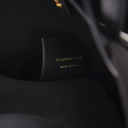 Saint Laurent Calfskin Large Shopping Tote Black 7 of 12
