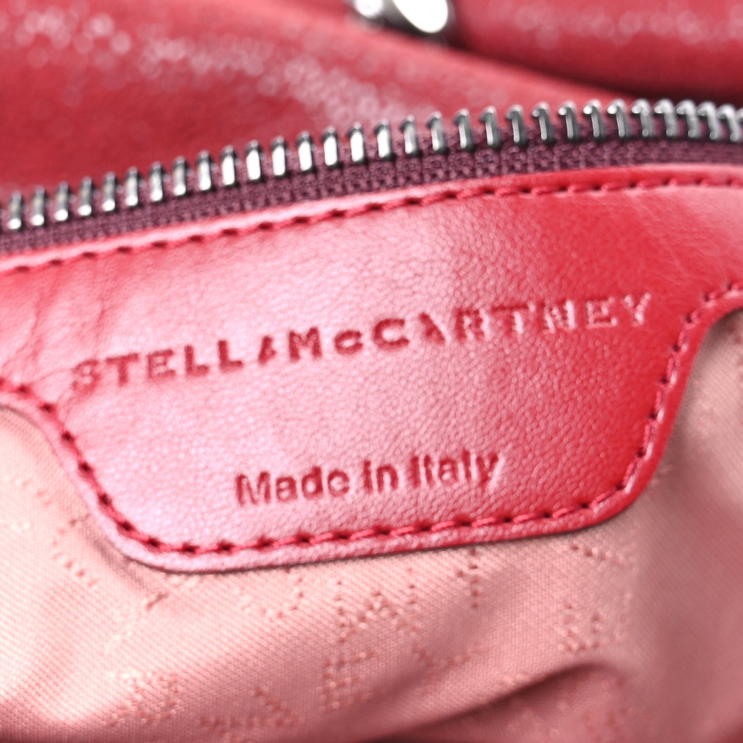 Shaggy Deer Small Falabella Tote Ruby