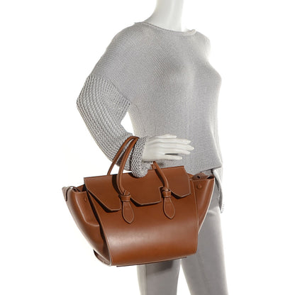 Celine Natural Calfskin Small Mini Tie Knot Tote Tan 2 of 7