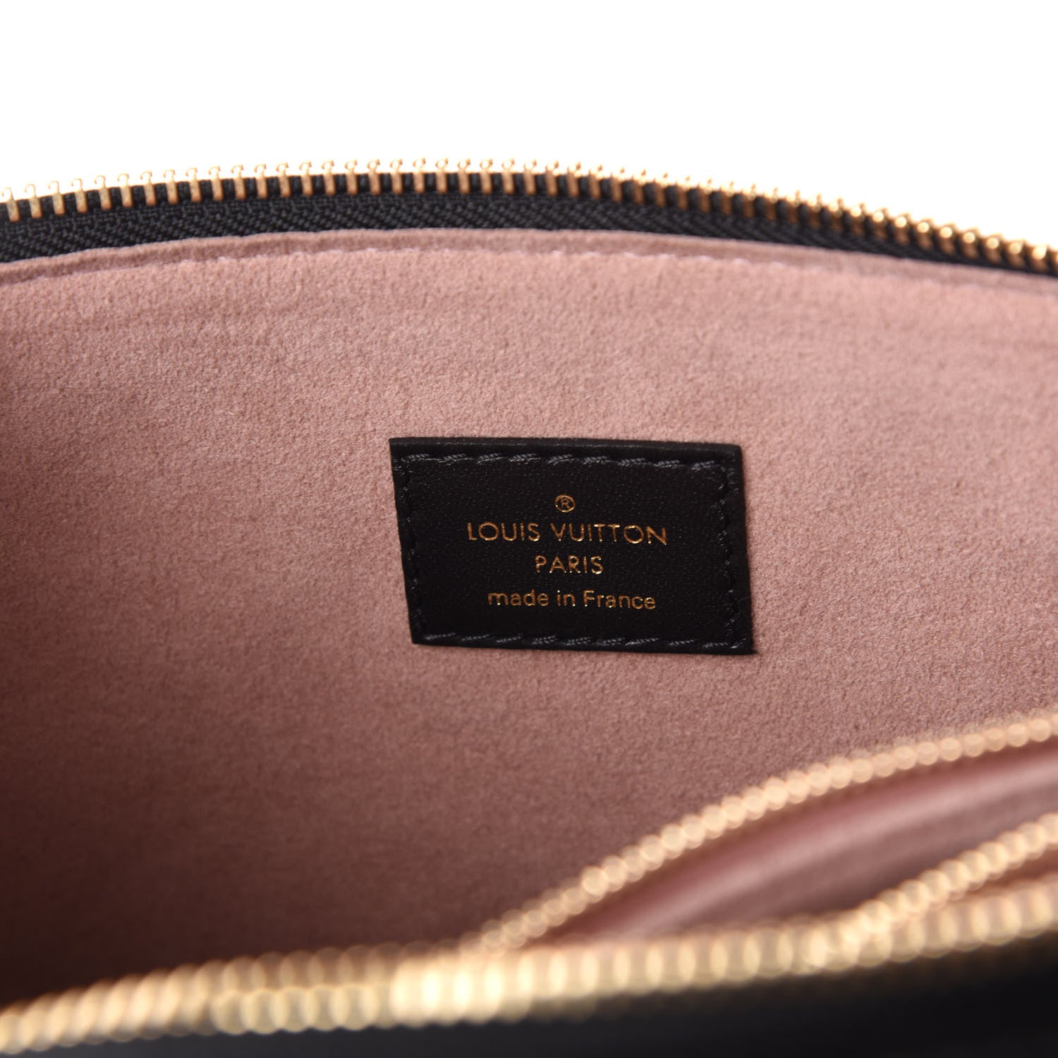 Louis Vuitton Lambskin Embossed Monogram Coussin PM Black 6 of 9
