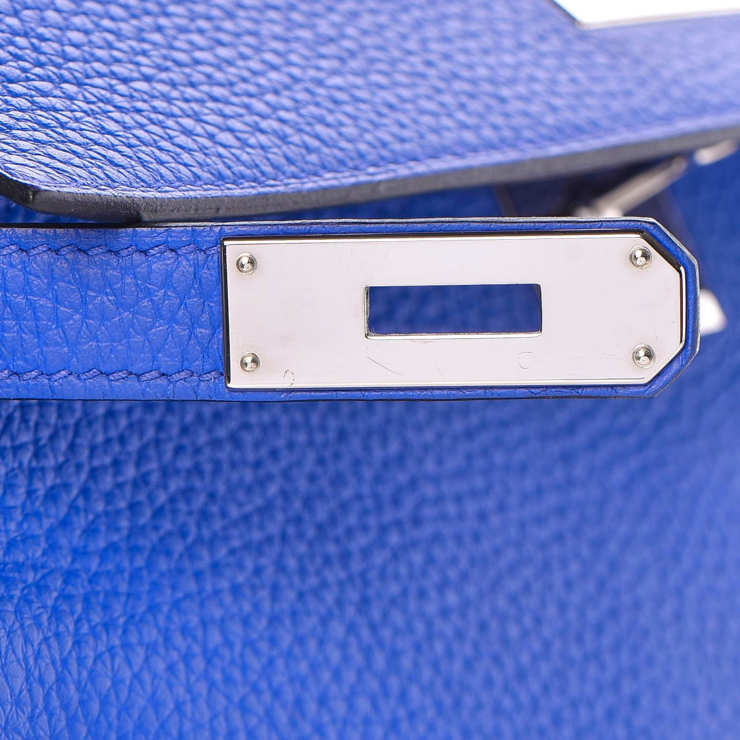 Taurillon Clemence Kelly Retourne 32 Bleu Electrique