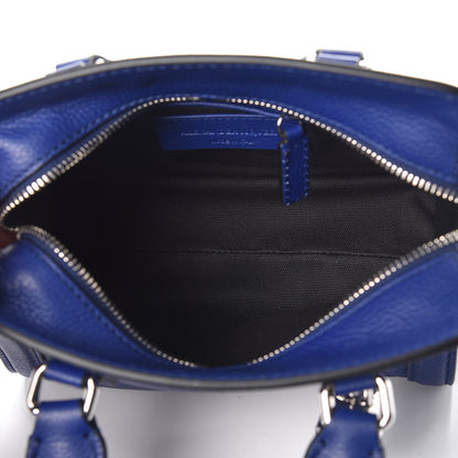 Alexander McQueen Pebbled Calfskin Mini Padlock Tote Ultramarine 5 of 8