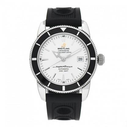 Breitling Stainless Steel Rubber 42mm Superocean Heritage II B20 Automatic Watch A17321 1 of 5