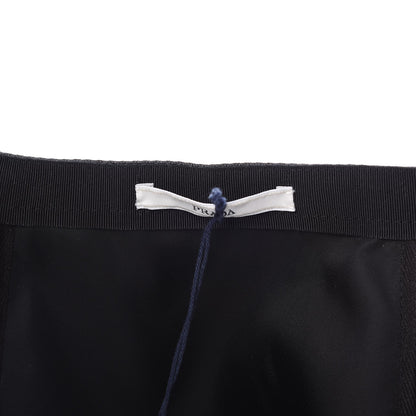 Prada Tessuto Nylon Peplum Belt Nero Black 10 of 13