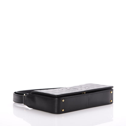 Chanel Lambskin Quilted CC Chocolate Bar Flap Black 4 of 8