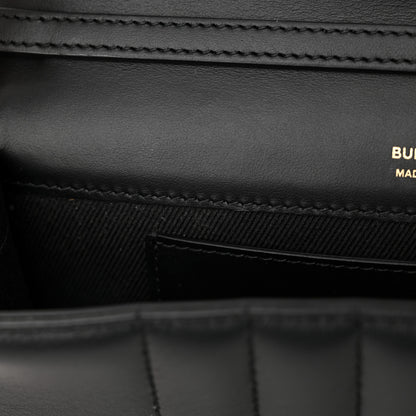 Burberry Lambskin Quilted Lola Clutch On Chain Black 12 of 12