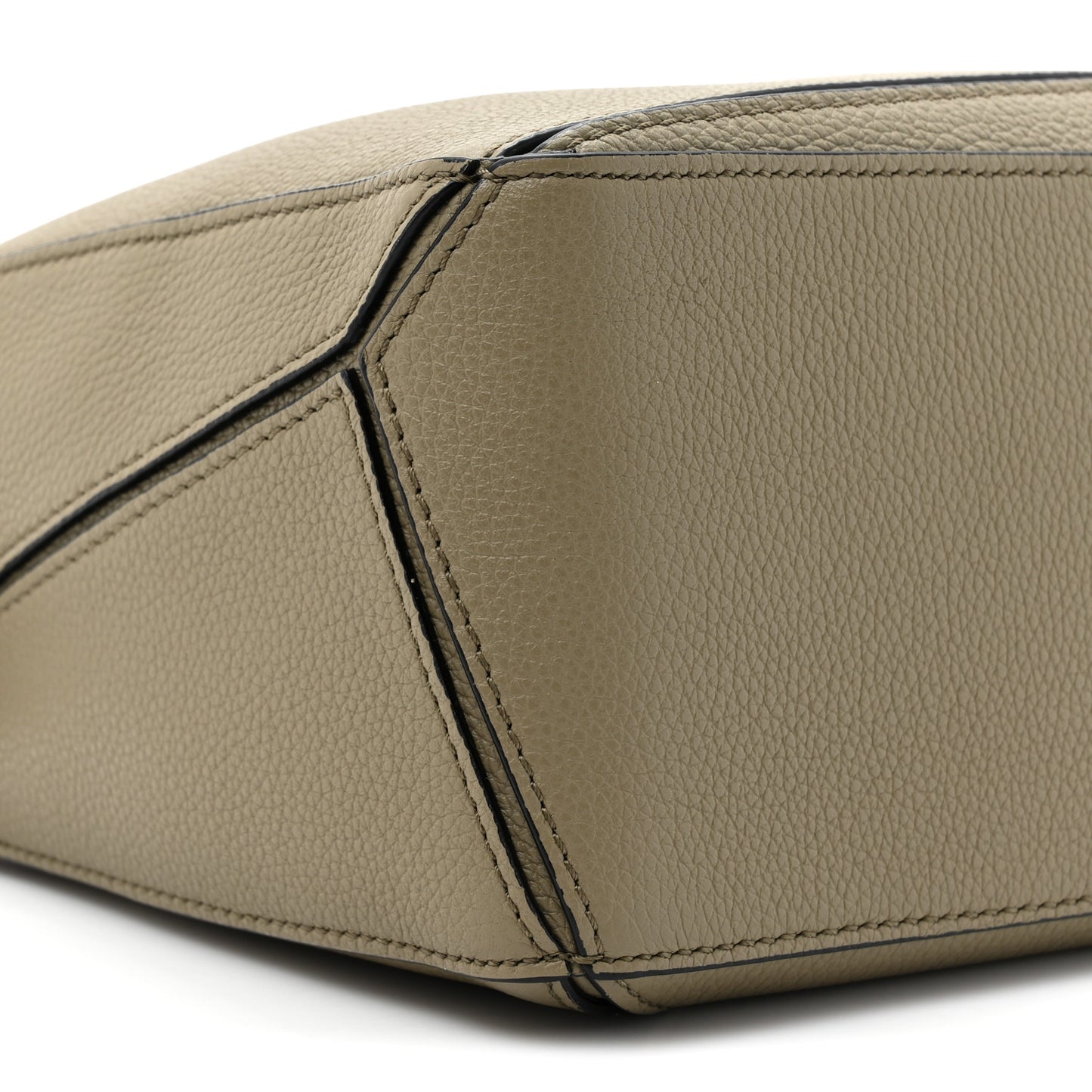 Calfskin Small Puzzle Bag Artichoke Green