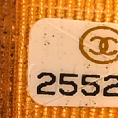Chanel Caviar Quilted Wallet on Chain WOC Yellow 8 of 11