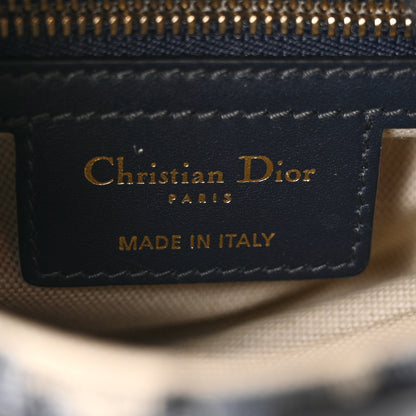 Christian Dior Oblique Saddle Bag Blue 6 of 12