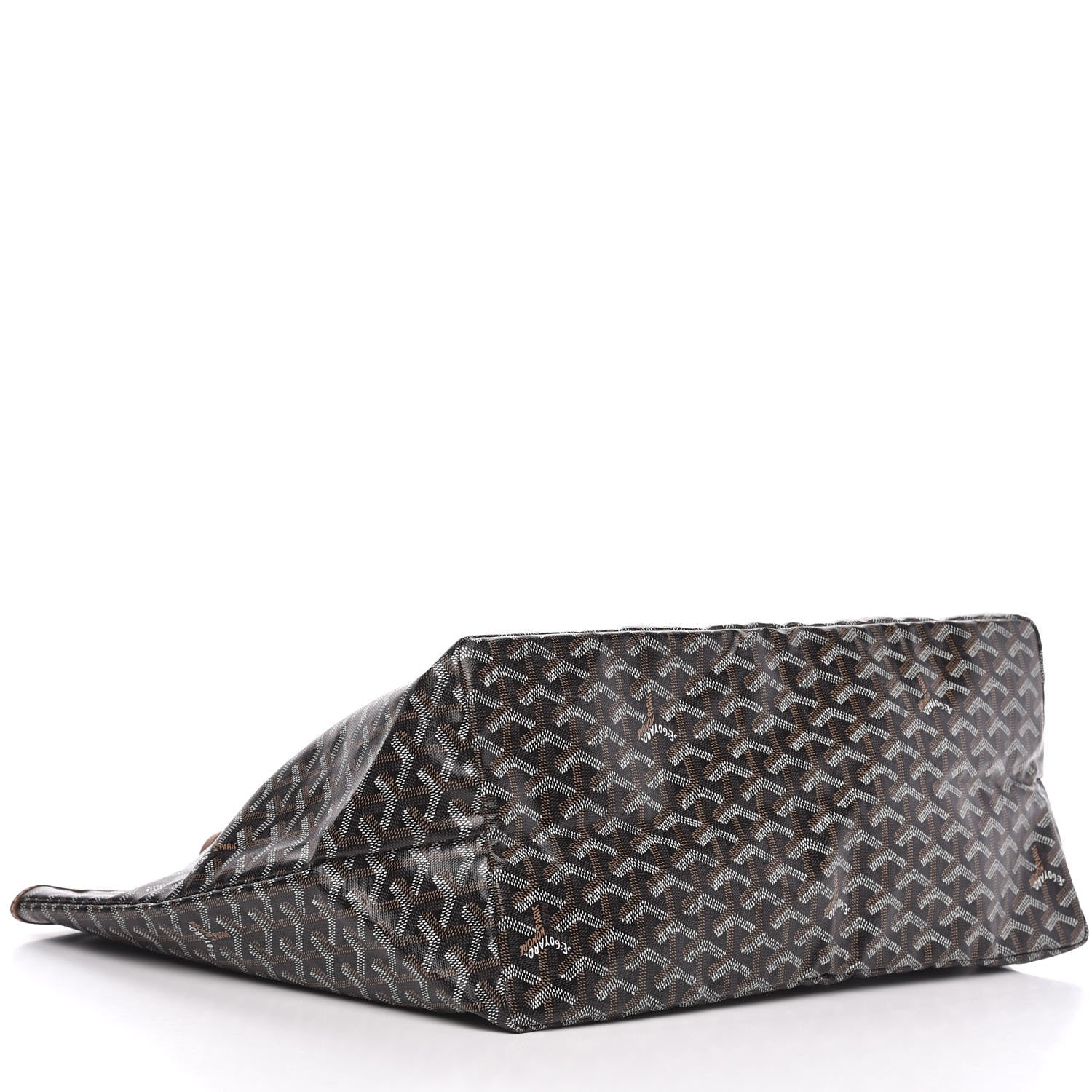Goyard Goyardine Saint Louis GM Black Gold 4 of 9