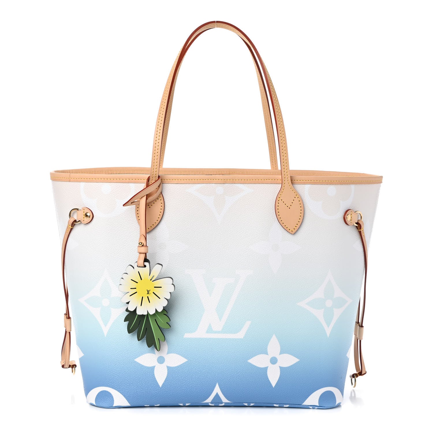 Louis Vuitton Monogram Giant By The Pool Neverfull MM Blue 1 of 15