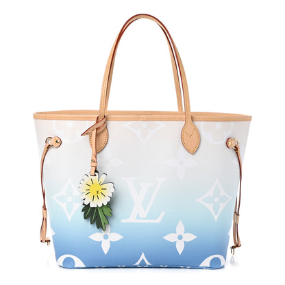 Louis Vuitton Monogram Giant By The Pool Neverfull MM Blue 1 of 15