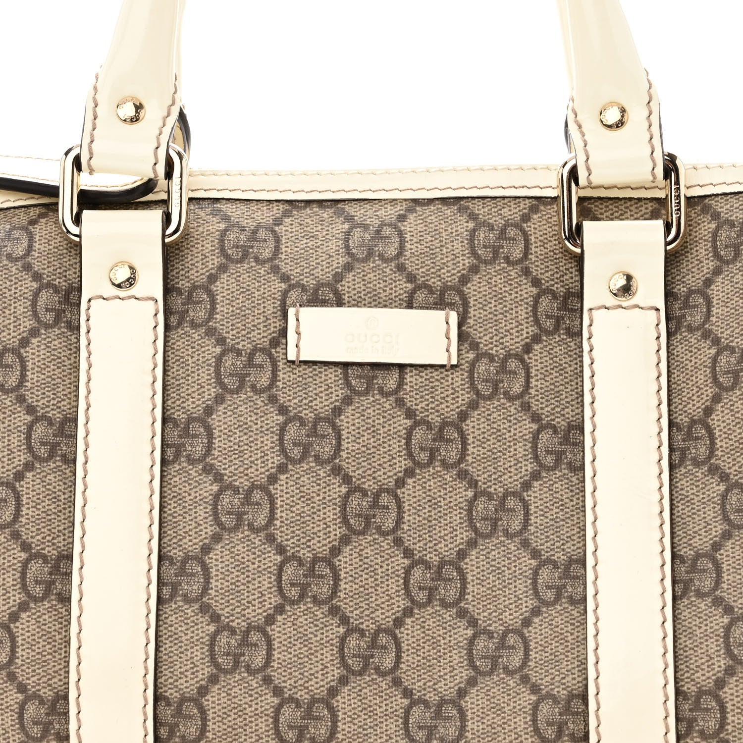 Gucci GG Plus Monogram Small Joy Boston White 8 of 13