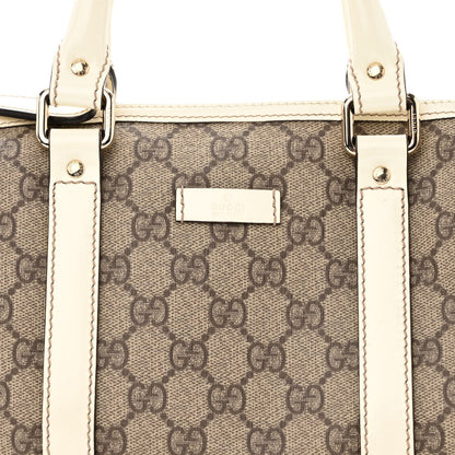 Gucci GG Plus Monogram Small Joy Boston White 8 of 13