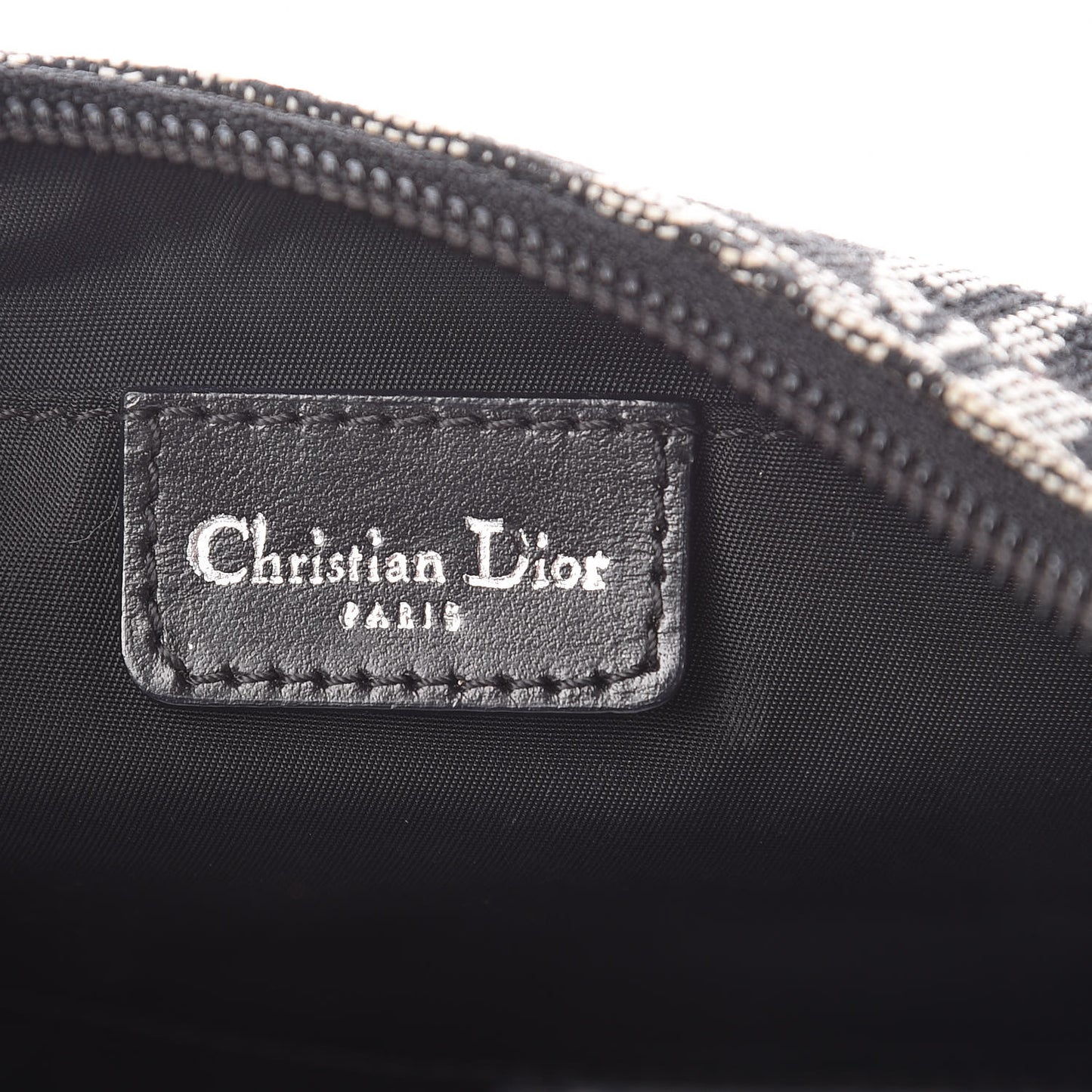 Monogram Shoulder Bag Pochette Black