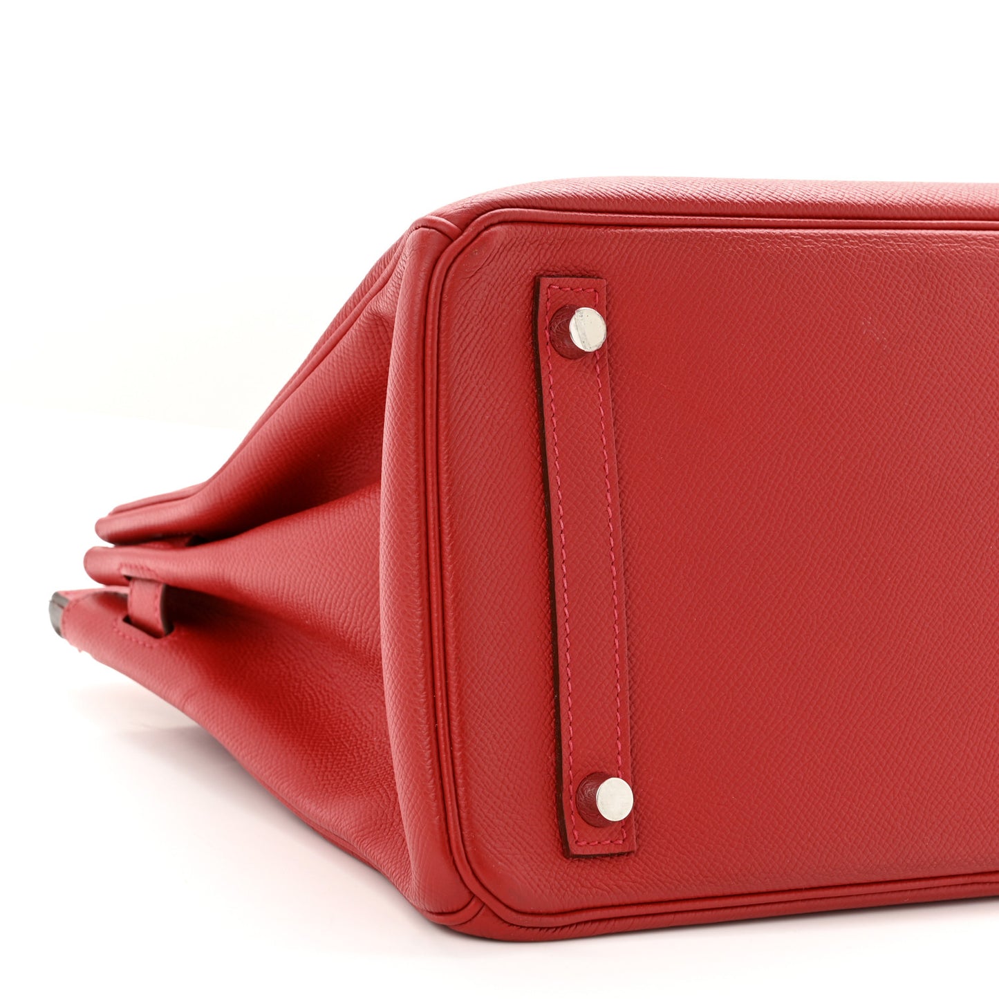 Epsom Birkin 30 Rouge Casaque