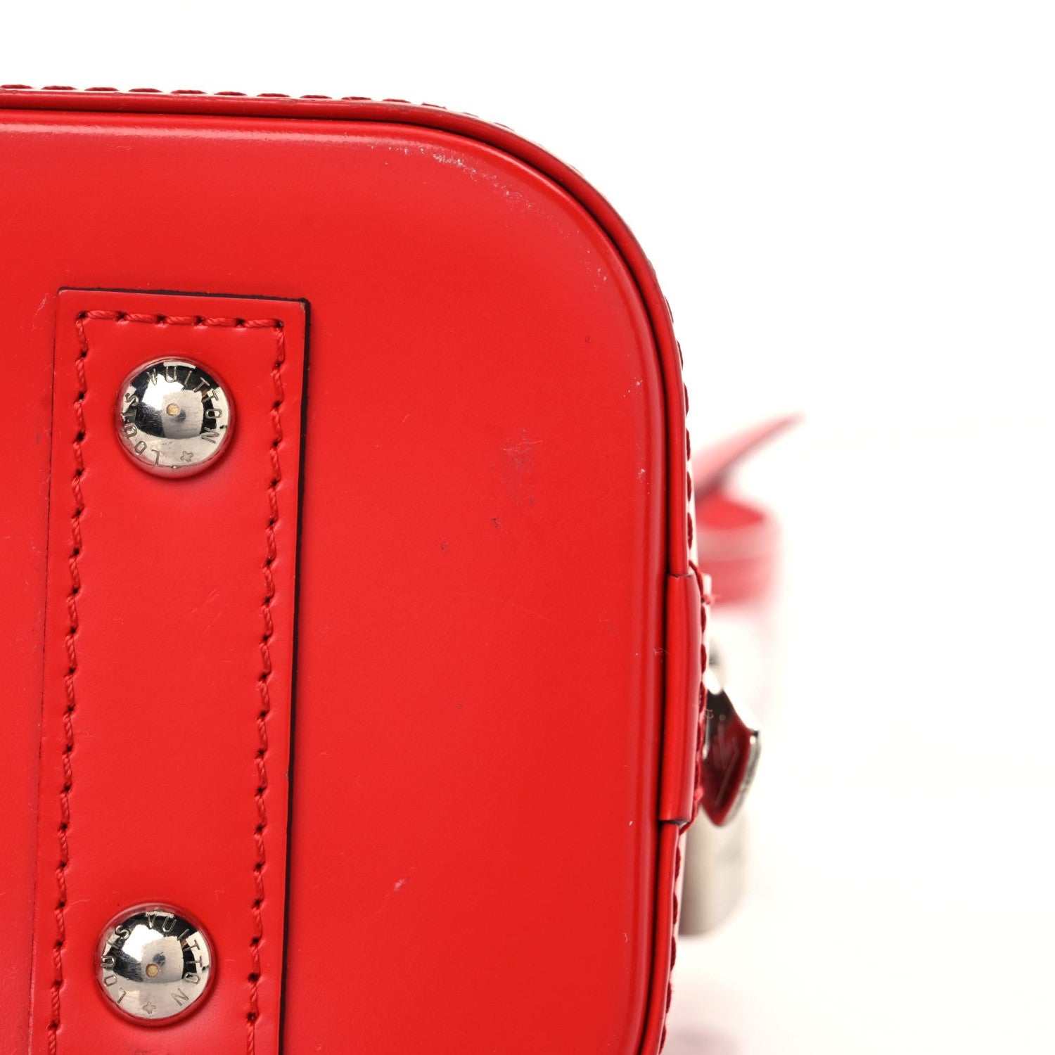 Louis Vuitton Epi Alma BB Coquelicot 9 of 19