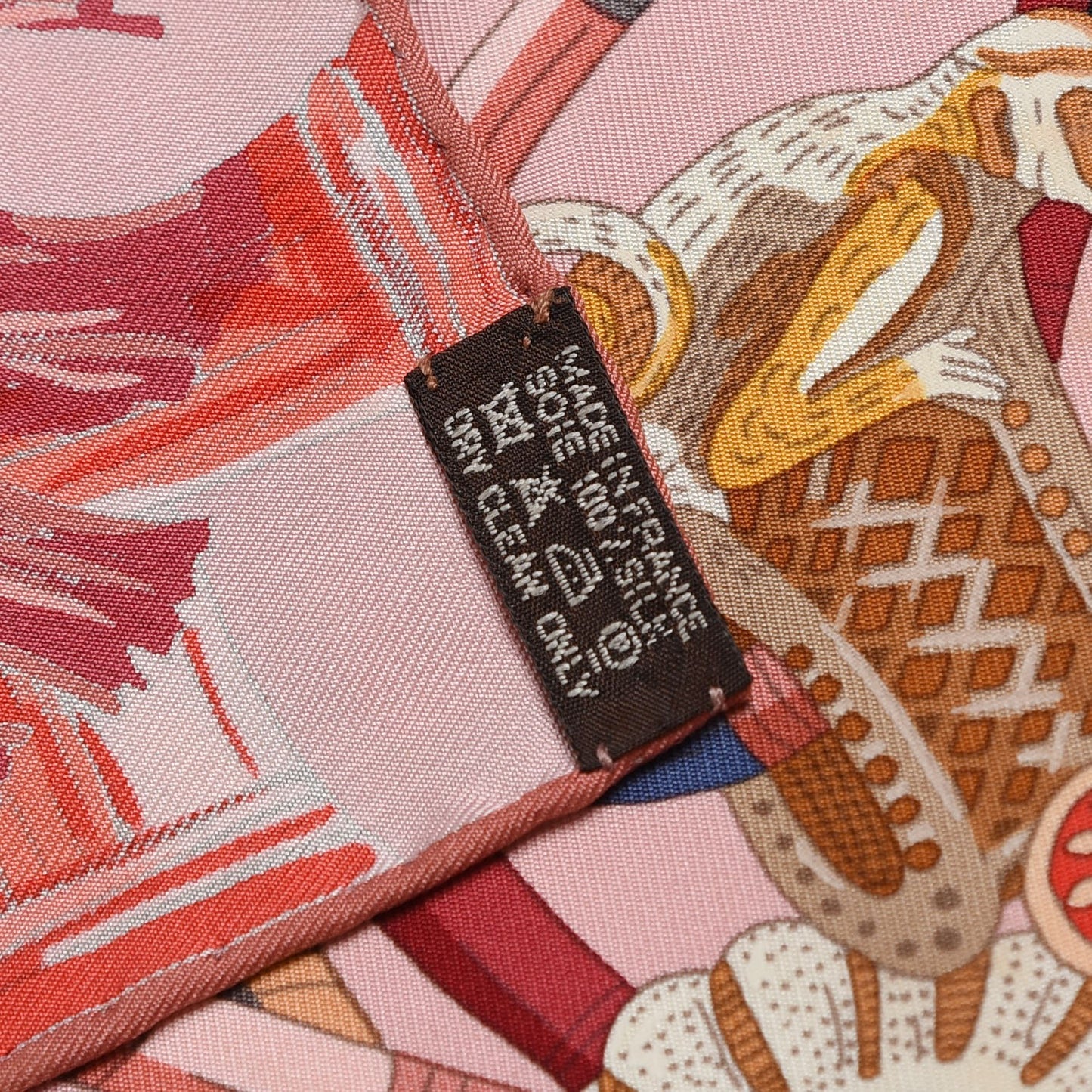 Silk Au Fil Du Carre Scarf 90