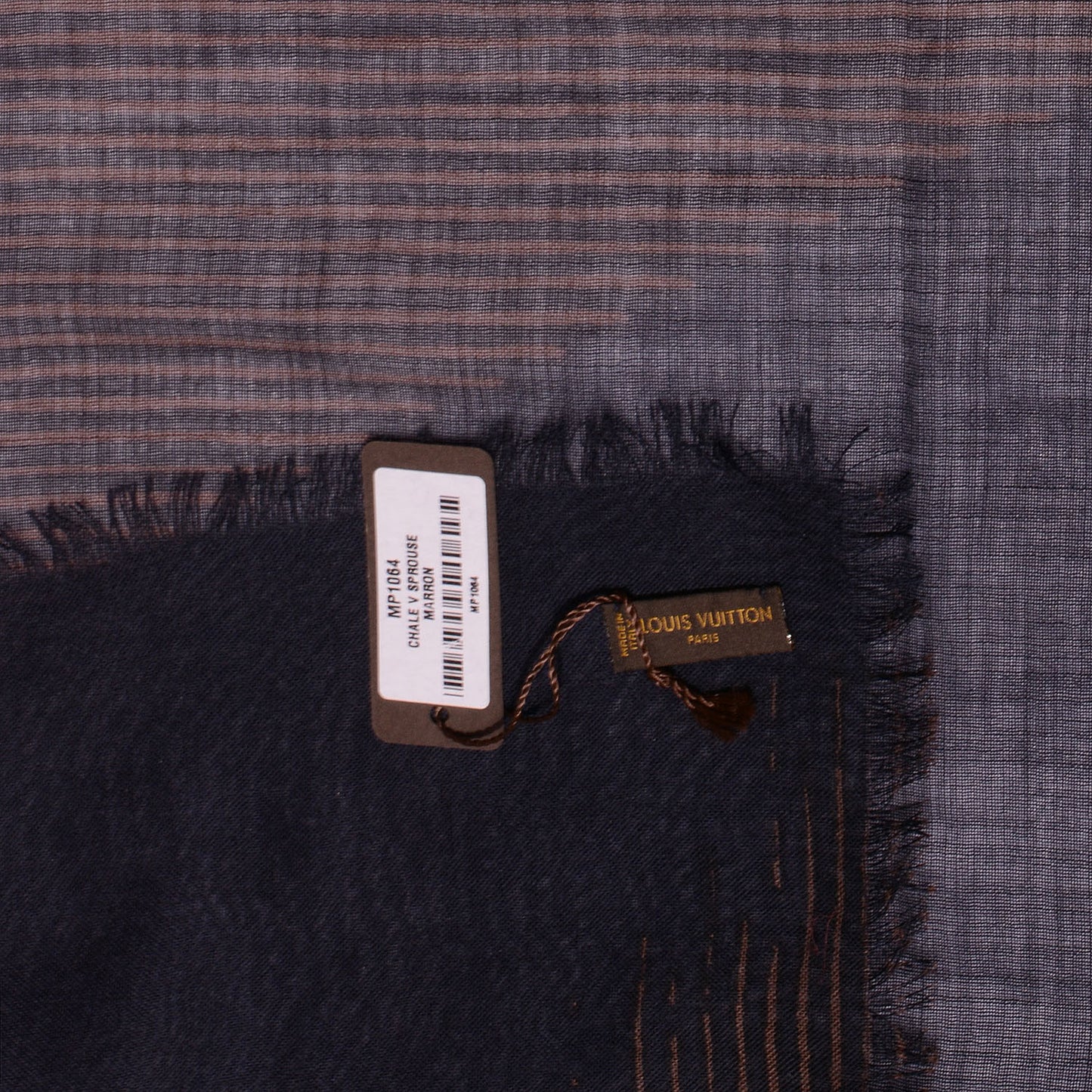 Wool Silk Sprouse Shawl Marron