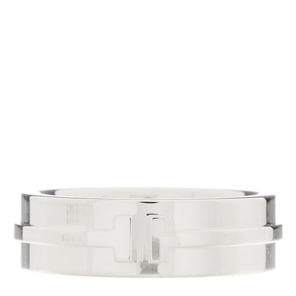 Tiffany Sterling Silver T Wide Ring 52 6 1 of 4