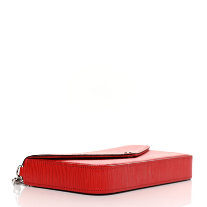 Louis Vuitton Epi Pochette Felicie Coquelicot 5 of 11