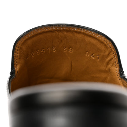 Gucci Calfskin Womens Princetown Slippers 38 Black 7 of 9