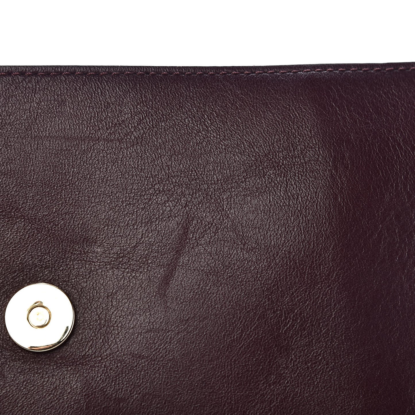 Suede Calfskin Medium Faye Shoulder Bag Dark Purple