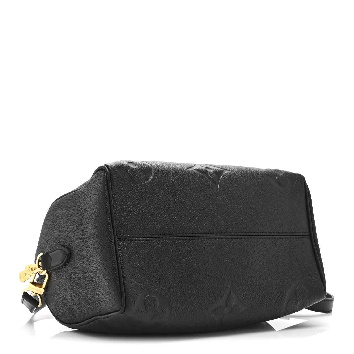 Louis Vuitton Empreinte Monogram Giant Speedy Bandouliere 25 Black 4 of 9